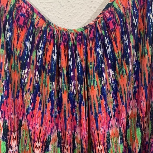 Tommy Bahama Multicolor Spaghetti Adjustable Strap Slip-on Beach Dress size L - Picture 3 of 10